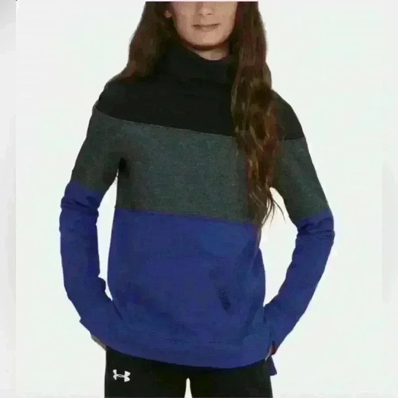 Under Armour Unisex Turtleneck Coldgear Sweatshirt - Picture 9 of 9
